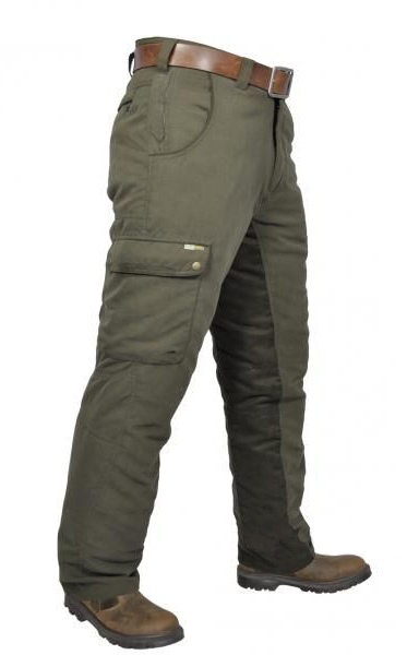 Pánske zateplené nepremokavé termo nohavice Hubertus