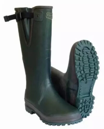Poľovnícke gumáky/ gumené čižmy s neoprénom a bočnou prackou TIGAR 93019 HIGHLANDER