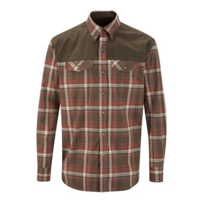 Dámska červeno-hnedá košeľa Shooterking