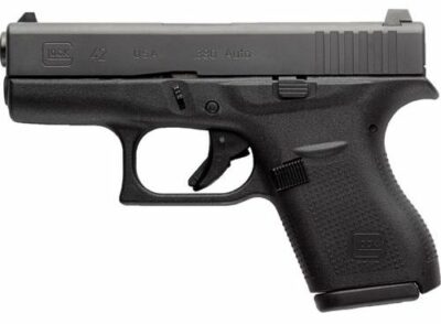 Pištoľ GLOCK 42, .380 AUTO, čierna