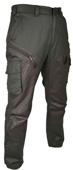 Pánske poľovnícke pracovné nohavice HUBERTUS Jagdhose gewachst outdoor