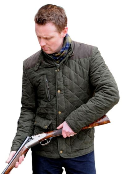 Pánska prešívaná bunda na prechodné obdobie LAKSEN DORCHESTER MENS QUILTED THINSULATE JACKET