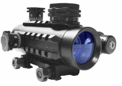 Precision reflex kolimátor s laserom a tri farby bodky