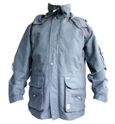 Pánska bunda pod zadok s veľkými vreckami a kapucňou MARGITA Horár